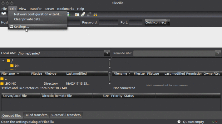 <?php echo htmlspecialchars(_('FileZilla settings')); ?>